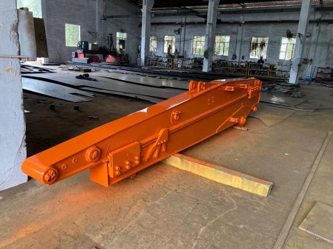 2027T Sliding Boom In Excavator , Q355B HITACHI Excavator Parts